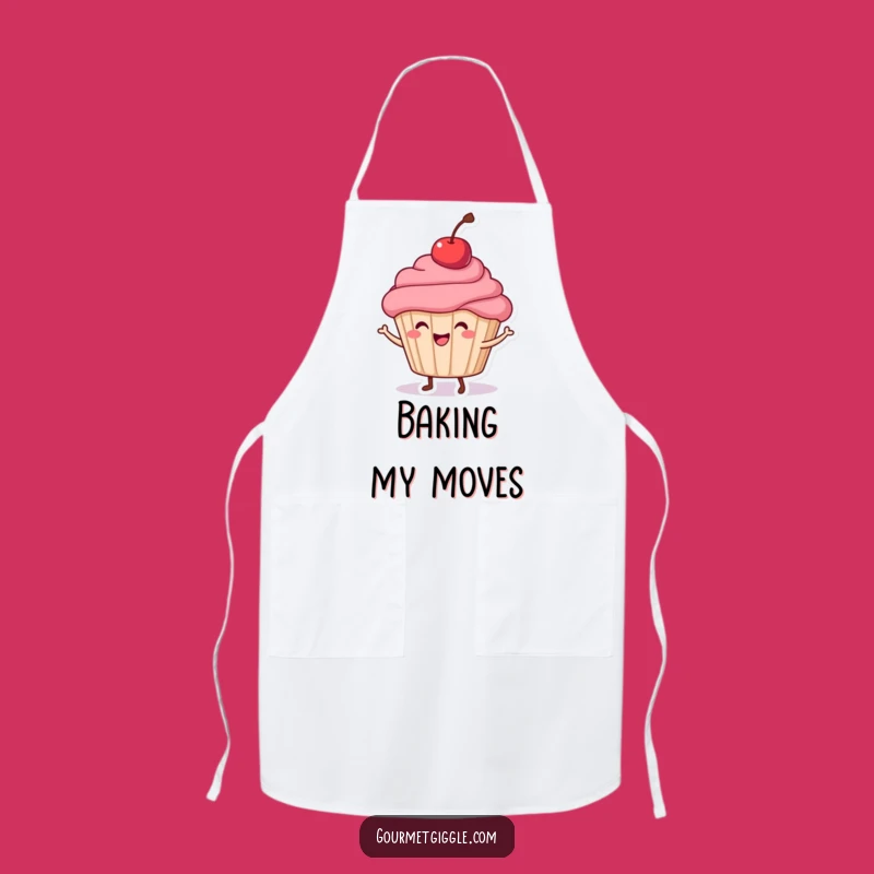 Funny Cupcake Dance Apron: Cook and Laugh with This Sweet Kitchen Essential