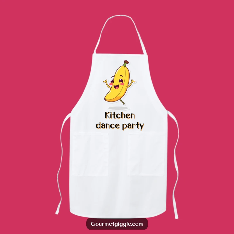 Funny Banana Jigging Apron: Cook and Dance with Zest