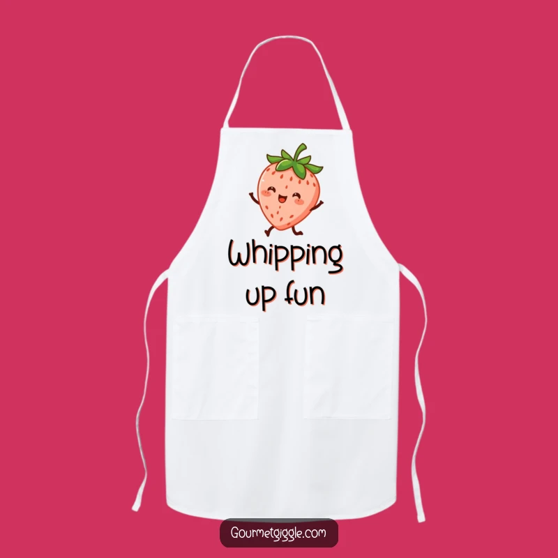 Funny Dancing Strawberry Apron - Cook Up Fun with a Perfect Funny Gift