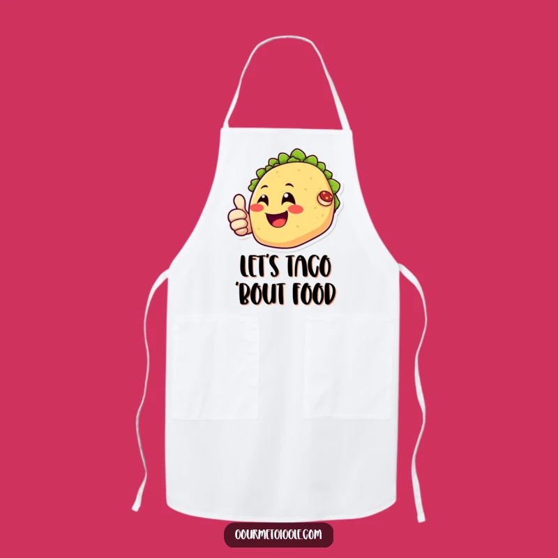 Funny Happy Taco Apron - Cook with Joy and a Perfect Funny Gift