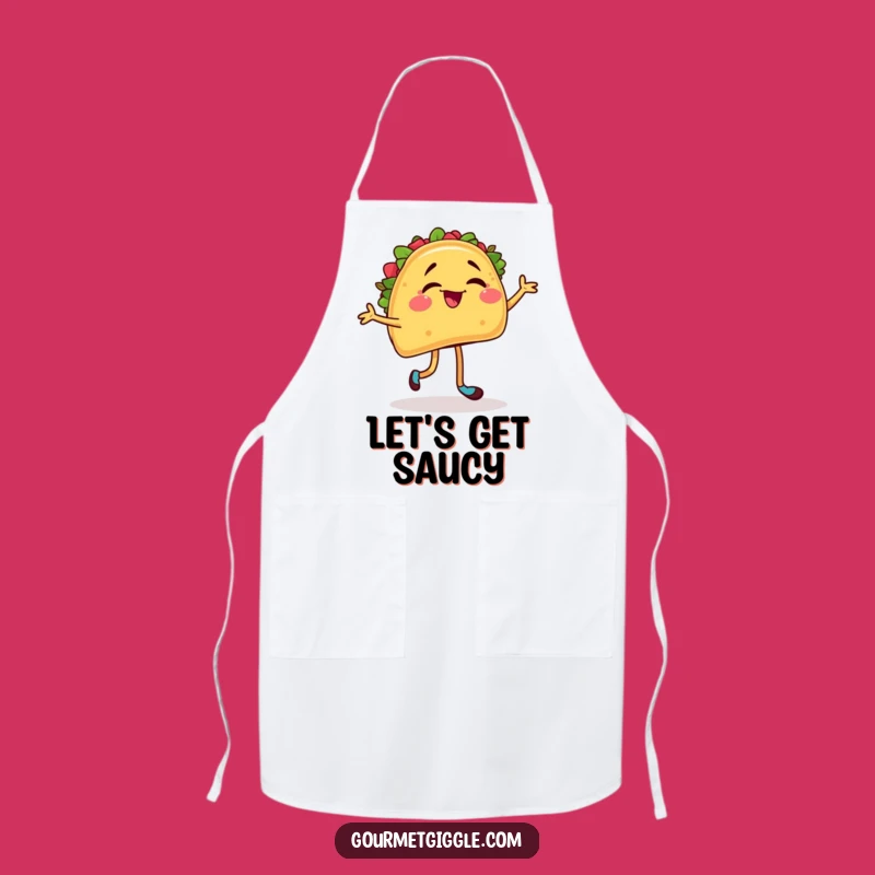 Taco Dancer Apron - Fiesta Chef Wear, Hilarious Mexican Food Funny Gift