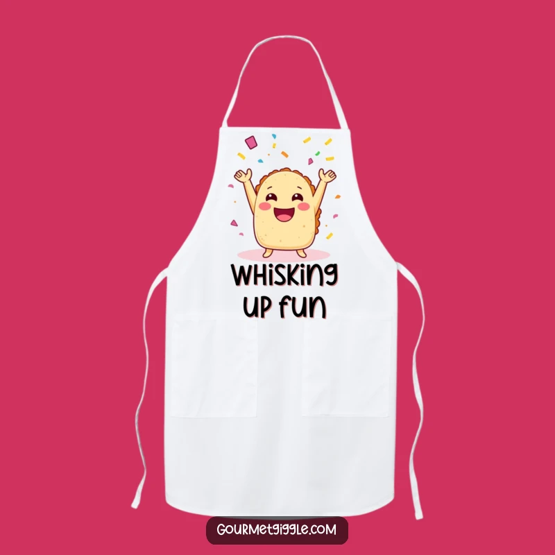 Funny Taco Confetti Kitchen Apron: Hilarious Cooking Gear for Fun Chefs