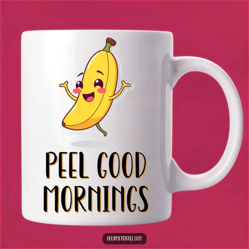 Funny Banana Jigging Mug: Peel-Good Humor for Your Morning