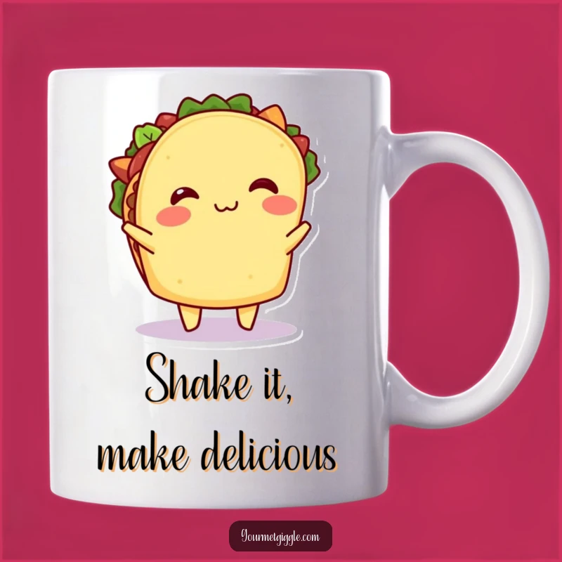 Funny Taco Shimmy Coffee Mug: A Hilarious and Joyful Filling Treat Gift