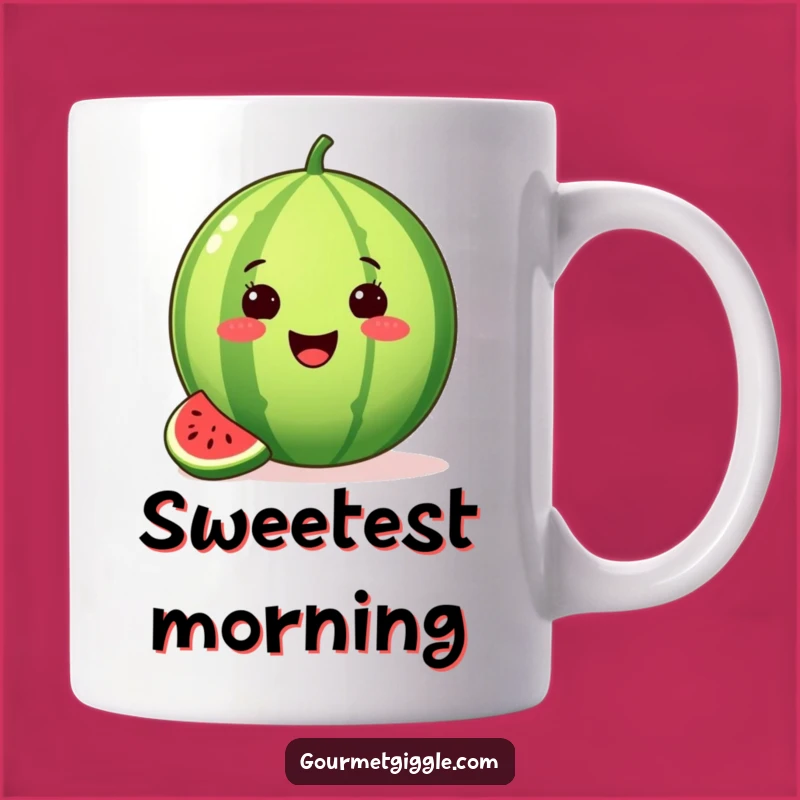 Funny Watermelon Mug - Proud Fruit Humor for Summer Lovers