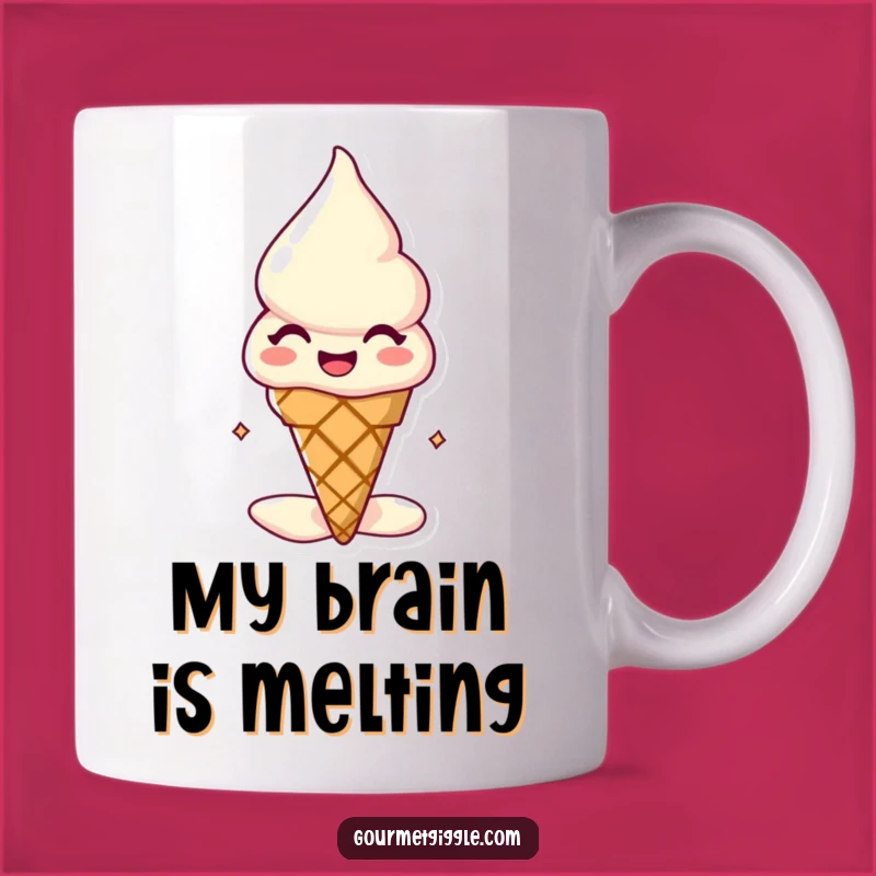 Funny Melting Ice Cream Cone Mug: A Delightful Treat for Ice Cream Lovers and Funny Gift Seekers