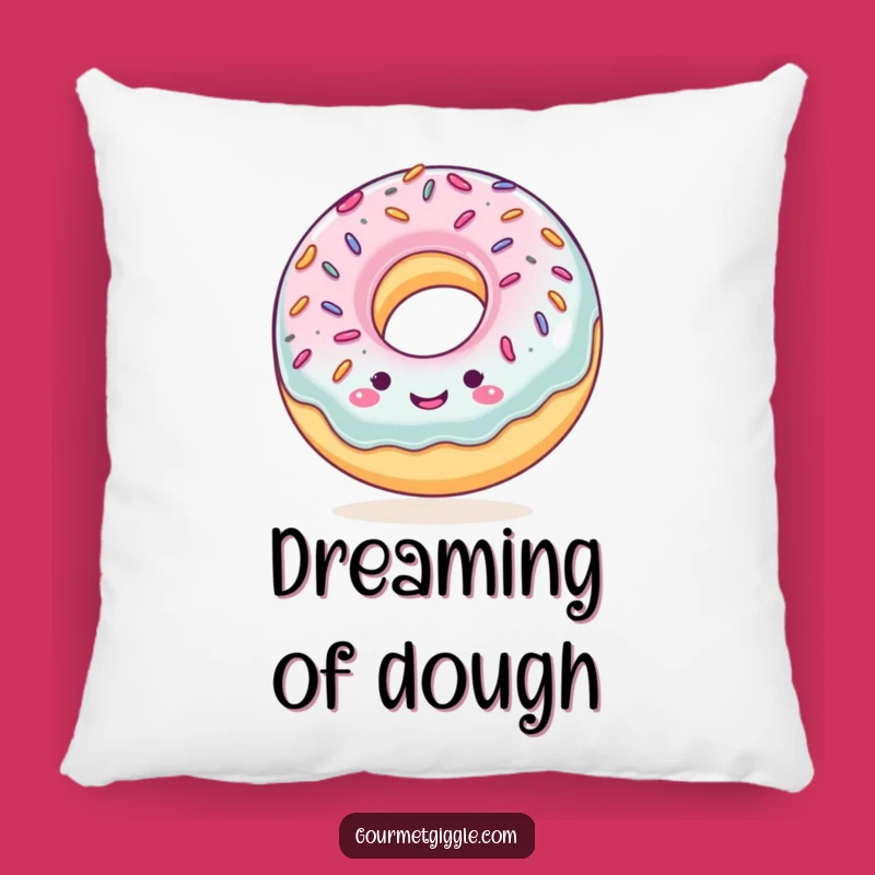 Funny Smiling Donut Pillow, Add a Slice of Comfort and Sweetness to Your Sofa
