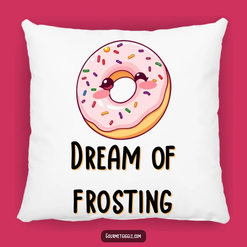 Funny Giggling Donut Pillow: Cozy Cuddles with Sweet, Hilarious Charm