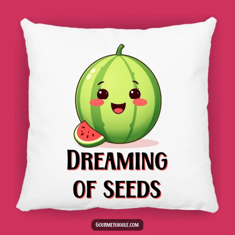 Funny Watermelon Pillow - Cozy Comfort with a Slice of Summer