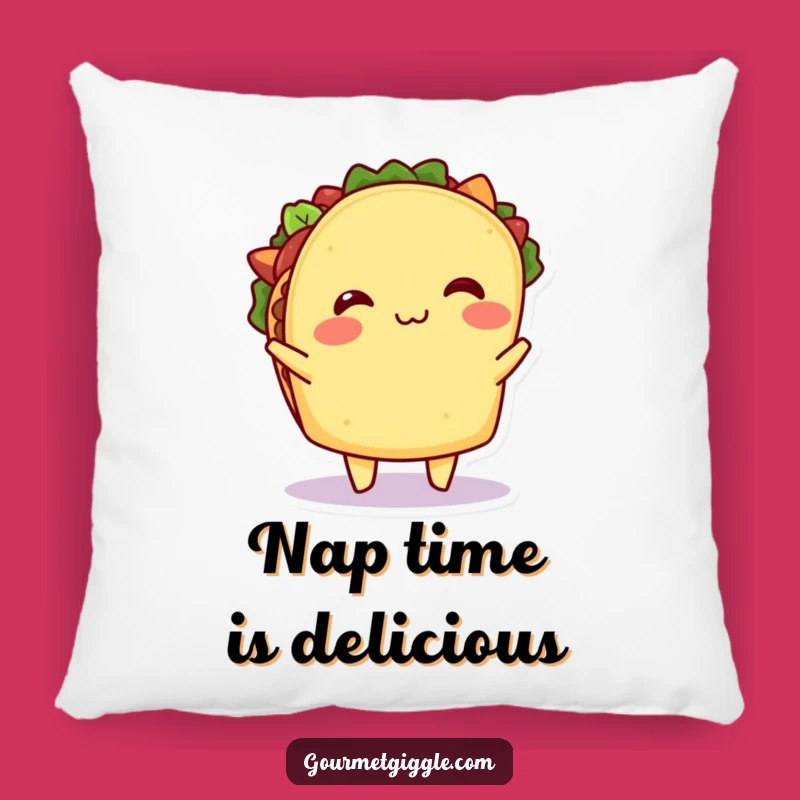Funny Taco Shimmy Pillow: Comfy Cuddles with Hilarious Foodie Fun