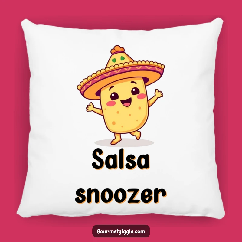 Funny Dancing Taco Pillow: Festive Fun, Sombrero Comfort, Great Funny Gift