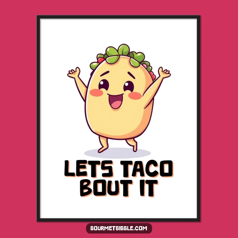 Free Printable Taco Wall Art: Funky Funny Downloadable Decor for a Lively Space
