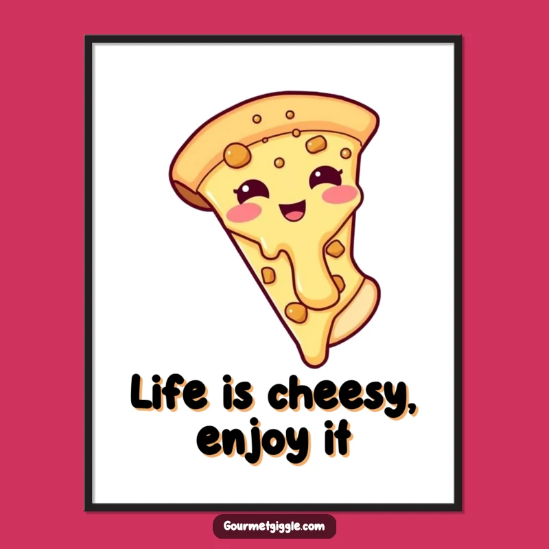 Funny Free Printable Wall Art: Pizza Slice Decor, Hilarious Downloadable Art