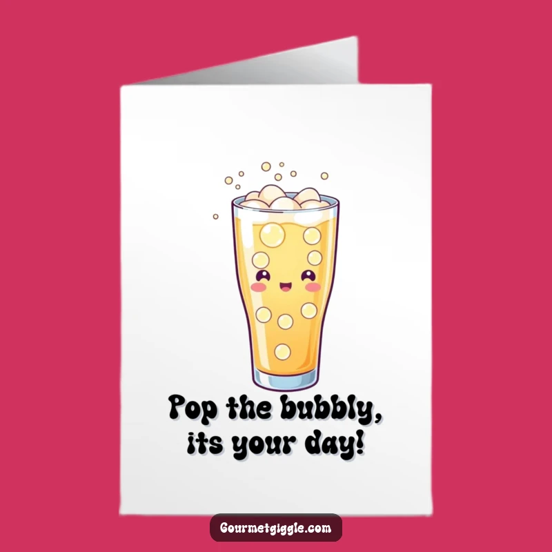 Free Printable Birthday Card: Bubbly Soda, Hilarious Downloadable Gift