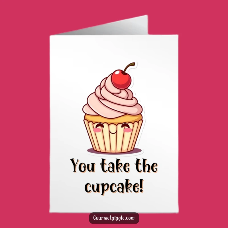 Delightful Free Printable Congrats Card: Hat-Tipping Cupcake, Sweet Downloadable Gift
