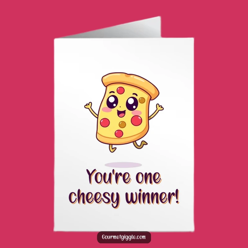 Free Printable Congrats Card: Pizza Party! Celebrate Big Wins with Fun
