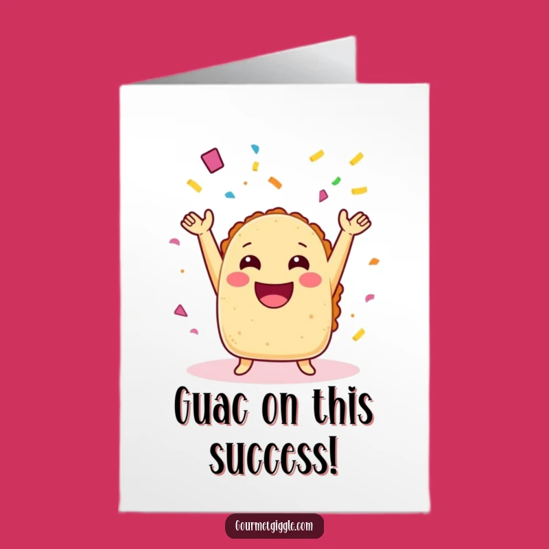 Taco Confetti Congratulations Card - Free Printable Fiesta Greeting