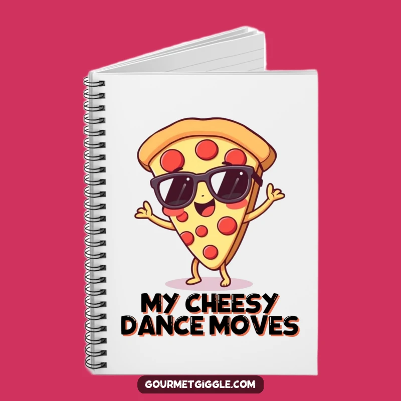 Funny Pizza Dance Notebook: Groovy Journal for Cool Ideas