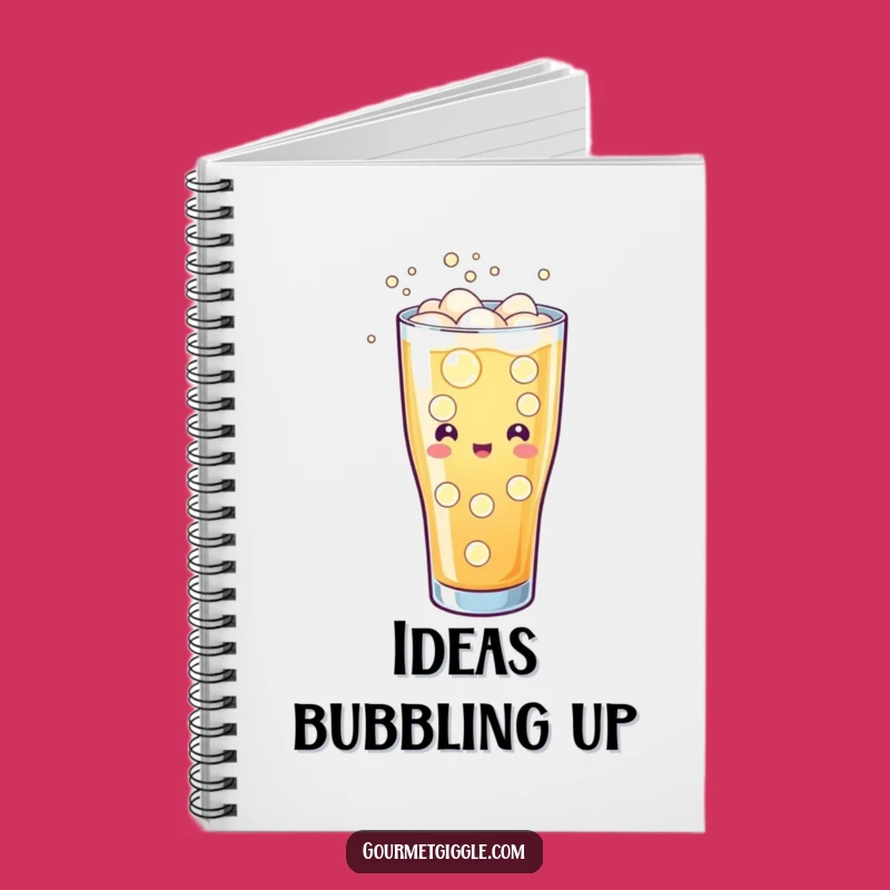 Funny Soda Notebook: Bubbly Cheerful Fizzing Creative Journal Gift