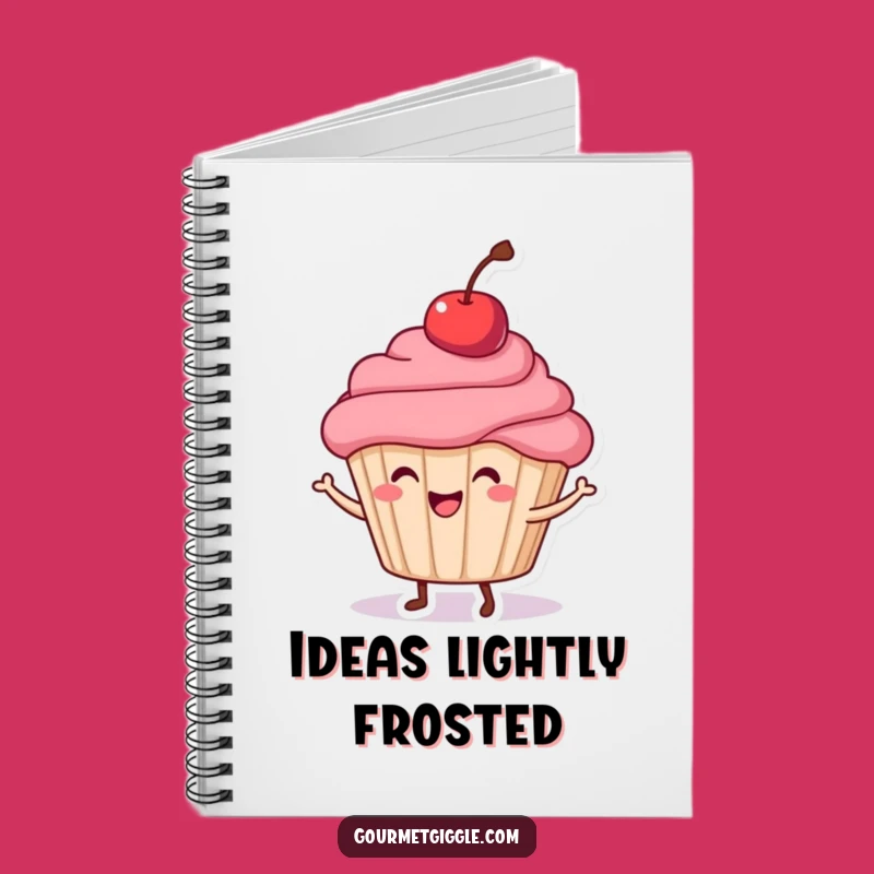 Funny Cupcake Dance Notebook: Jot Down Ideas with This Sweet and Humorous Journal