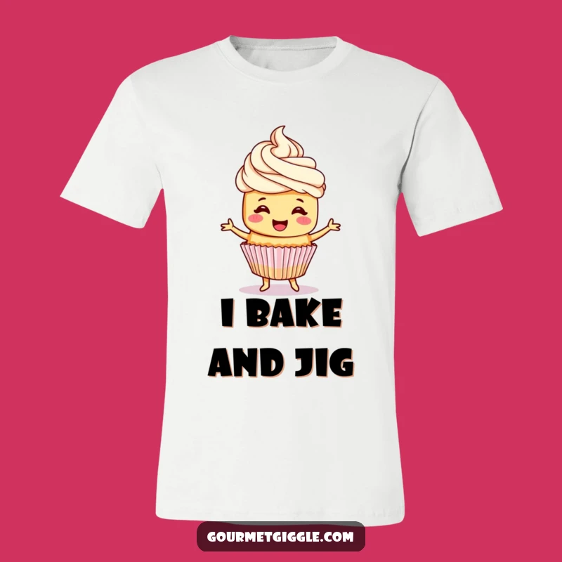 Funny Cupcake T-Shirt: Jigging Treat for Sweet Style