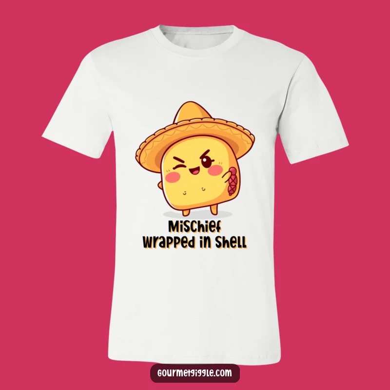Funny Taco Sombrero T-Shirt: Hilarious Fiesta Apparel with a Wink