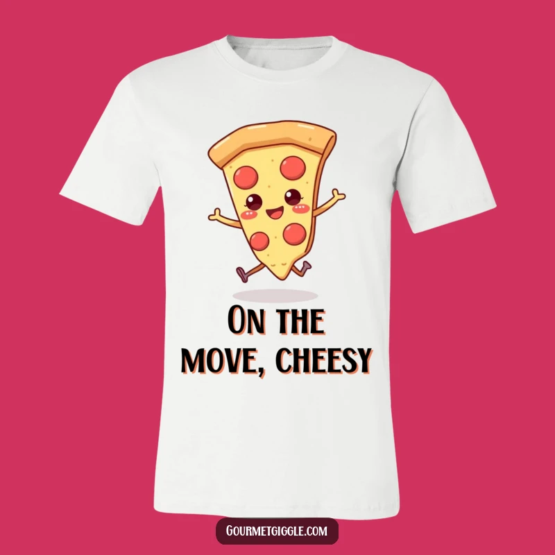 Funny Pizza T-Shirt: Skipping Slice for Foodie Fun